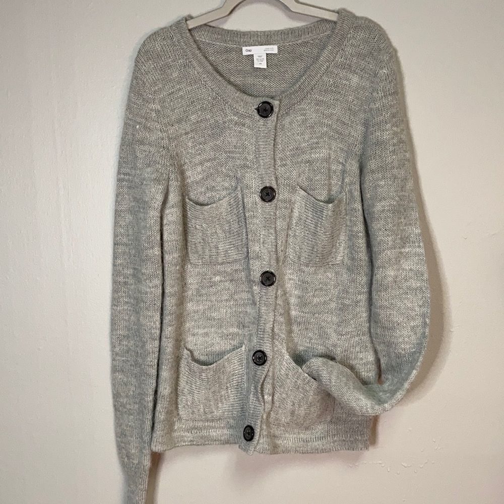 GAP Alpaca wool blend 4 pockets button up size xs